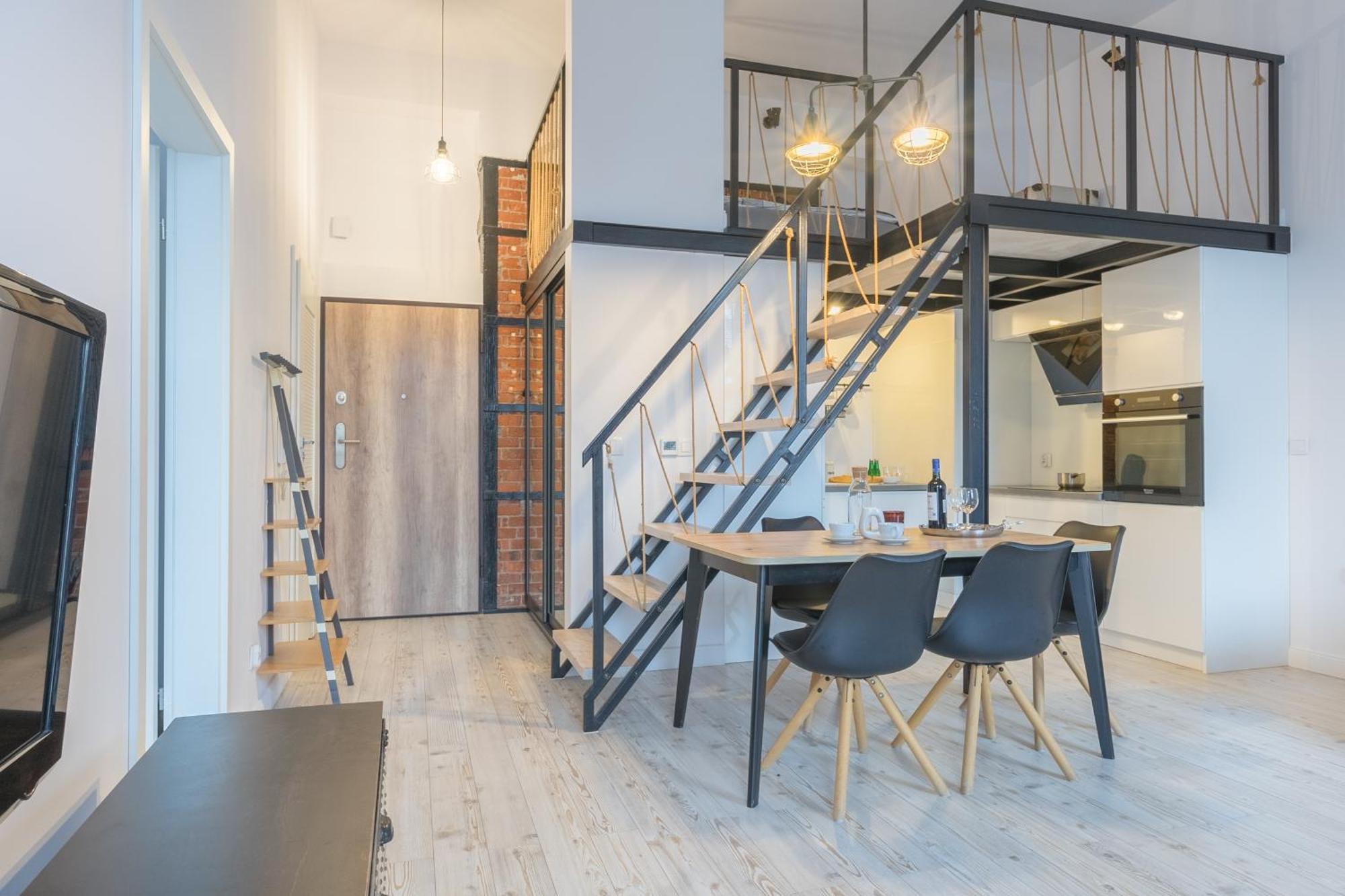 Apartament Z Antresola Nowa Papiernia Wroclaw Bagian luar foto
